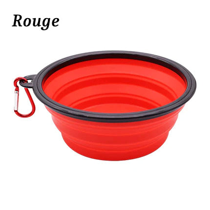 Bol d'Alimentation Pliable de Voyage pour Chiens et Chats