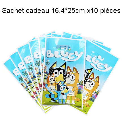 Bluey et Bingo Sets Anniversaire