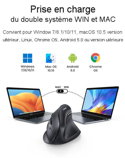 UGREEN Bluetooth Wireless Vertical Mouse