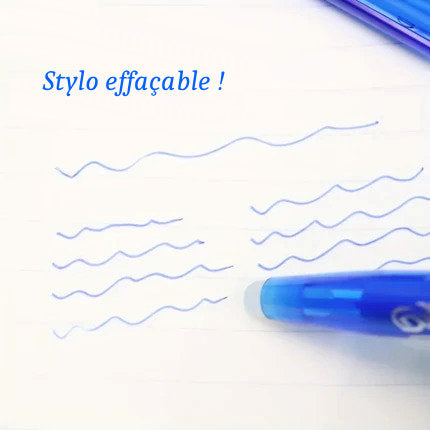 Erasable gel pen 0.5mm tip