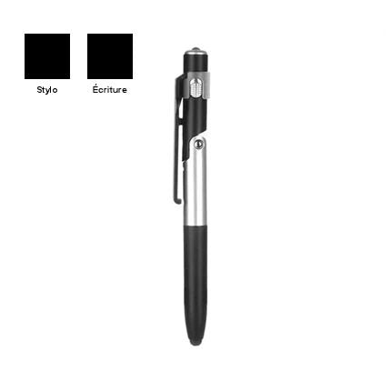Multifunctional foldable ballpoint pen with LED light