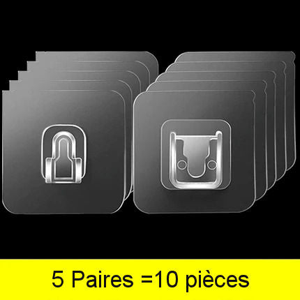 Powerful double-sided adhesive wall mounts