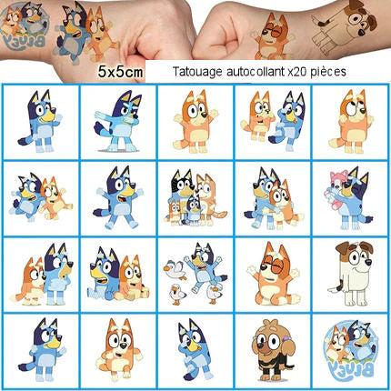 Bluey et Bingo Sets Anniversaire
