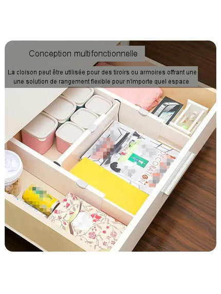 Adjustable drawer divider