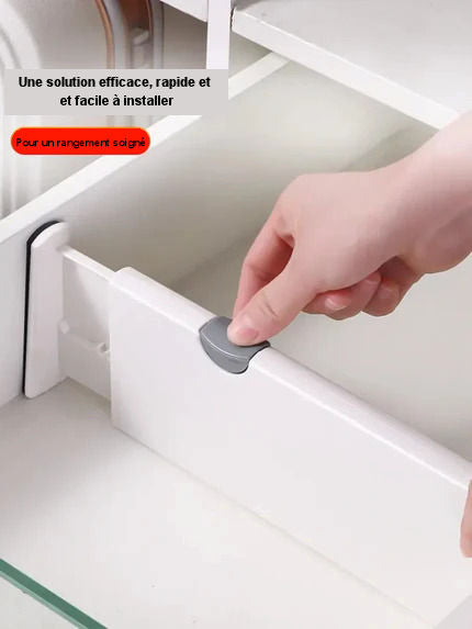 Adjustable drawer divider