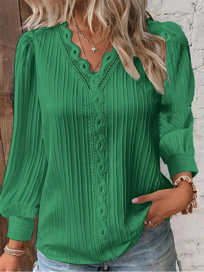 Women's Casual Lace Shirt