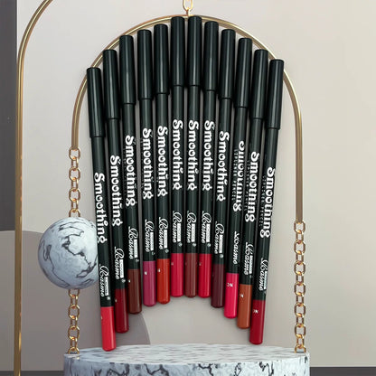 Set of 12 lip pencils 