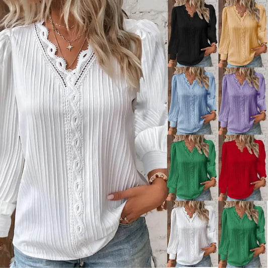 Women's Casual Lace Shirt