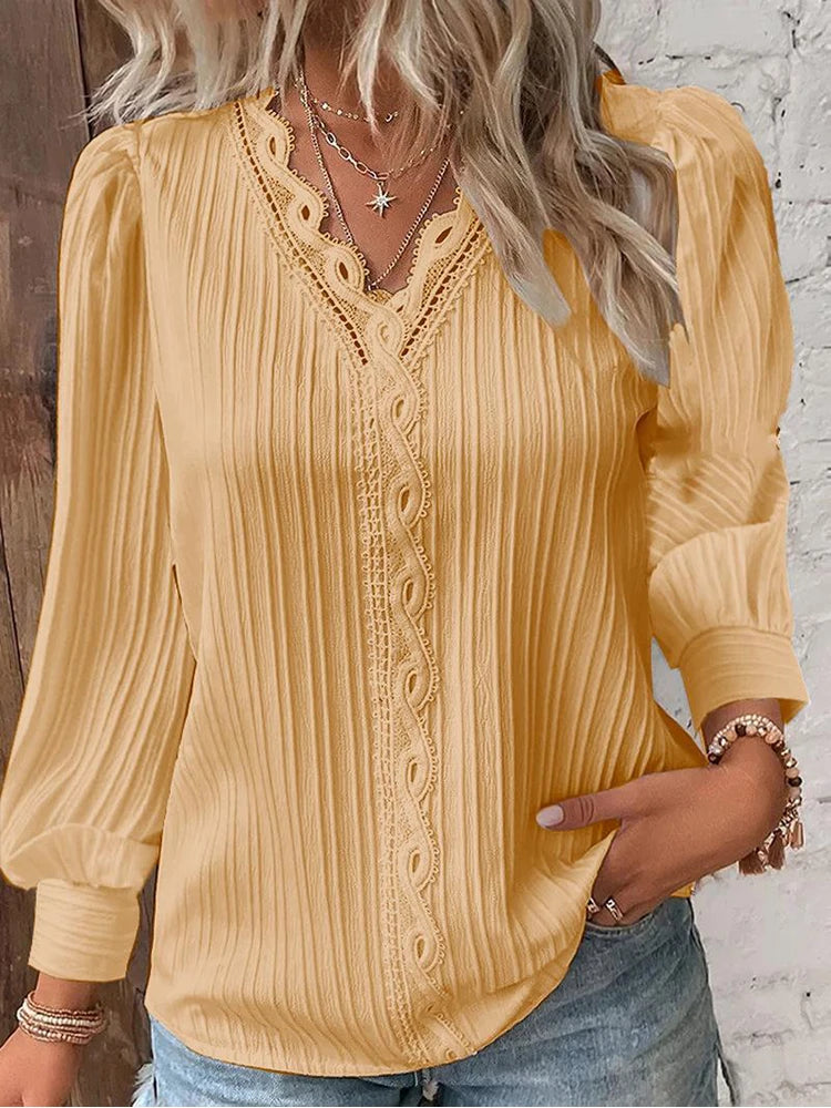 Women's Casual Lace Shirt