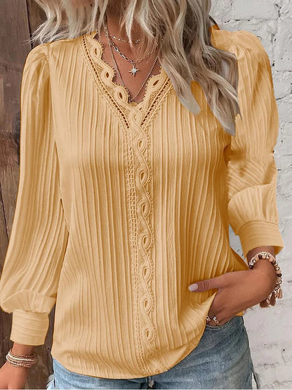 Women's Casual Lace Shirt