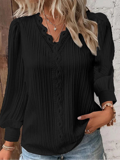 Women's Casual Lace Shirt