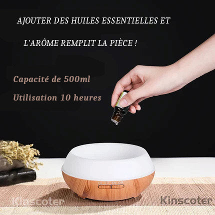 High Quality Aromatherapy Essential Oil Diffuser 500ml 