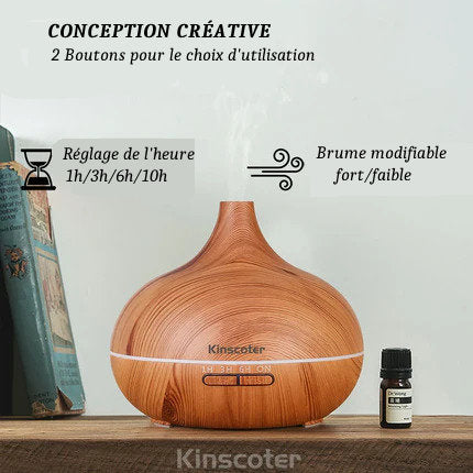 High Quality Aromatherapy Essential Oil Diffuser 500ml 