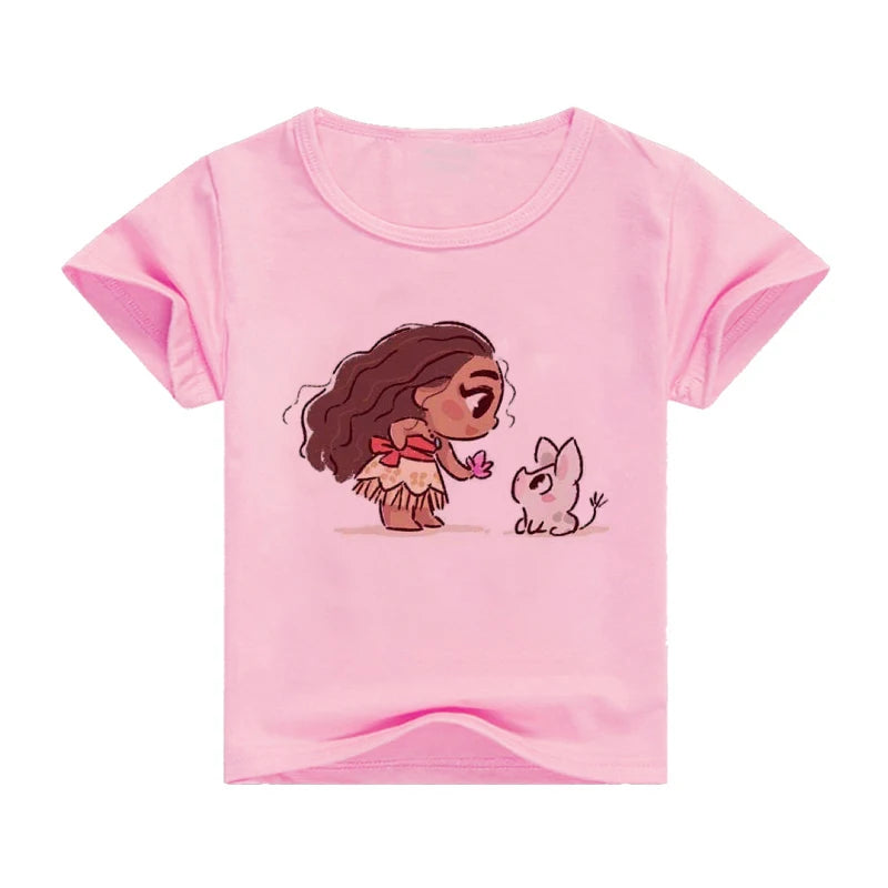 T-Shirt motif Princesse dessins animés
