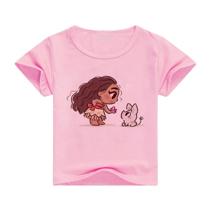 T-Shirt motif Princesse dessins animés