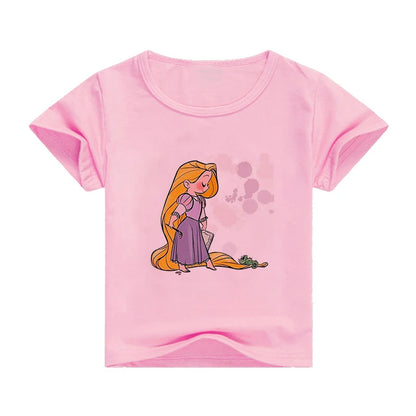 T-Shirt motif Princesse dessins animés