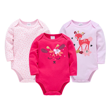 Baby girl/boy bodysuits in packs of 3/6 pieces 