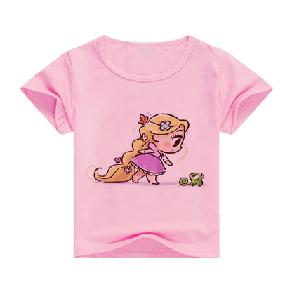 T-Shirt motif Princesse dessins animés