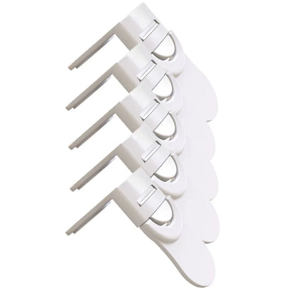 Safety lock for drawers and furniture doors with quick fixing 