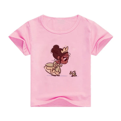 T-Shirt motif Princesse dessins animés
