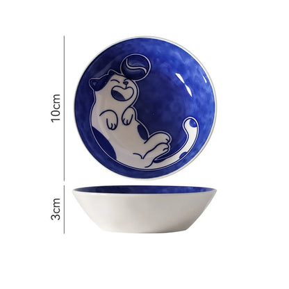 Small Japanese-style plates 
