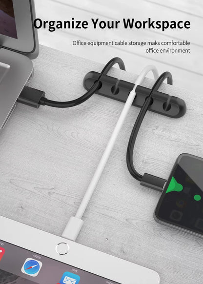 Adhesive USB Cable Organizer