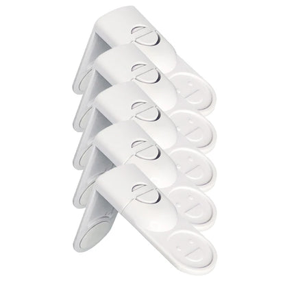 Safety lock for drawers and furniture doors with quick fixing 