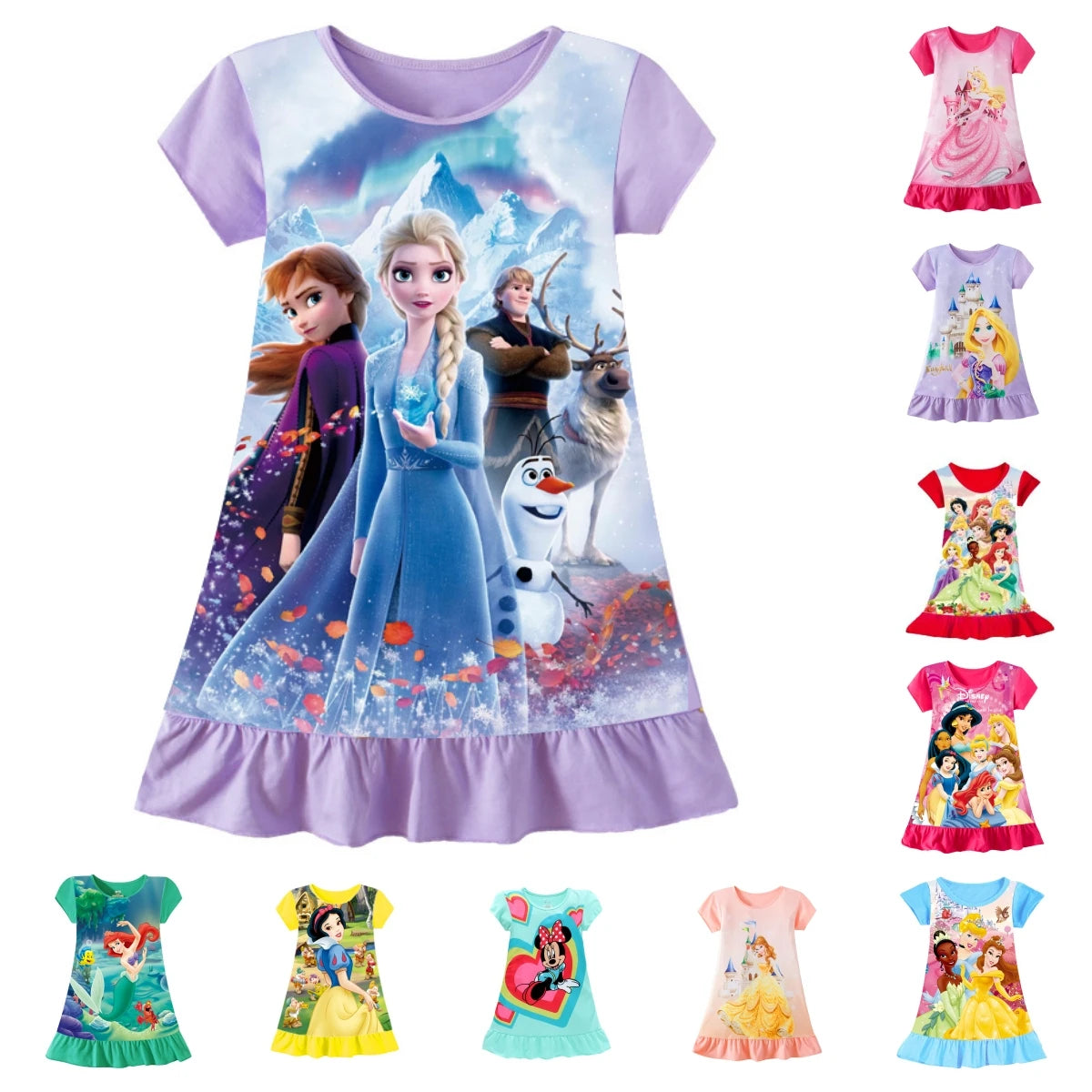Chemise de Nuit Princesses