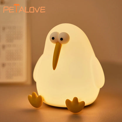 Rechargeable LED night light in the shape of animals, clouds, stars,... 