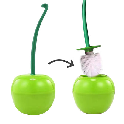 Fruit-shaped toilet brush 