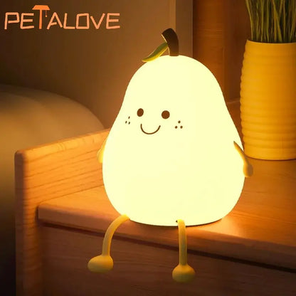 Rechargeable LED night light in the shape of animals, clouds, stars,... 