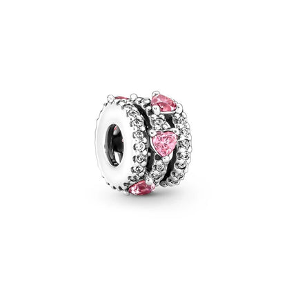 Charms Série Rose en Argent 925