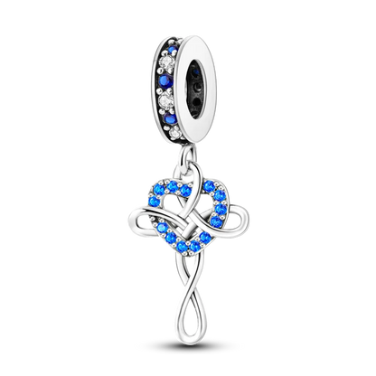 Charms Série Bleue en argent 925