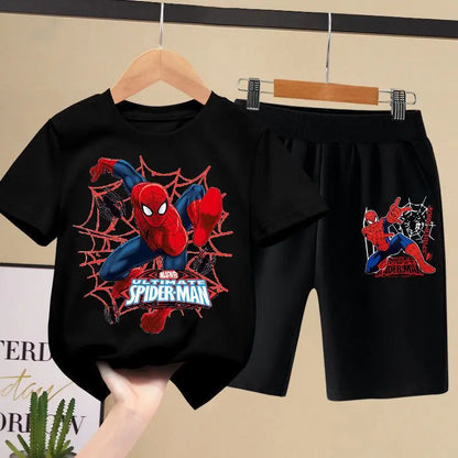 Ensemble T-shirts et Short Spiderman