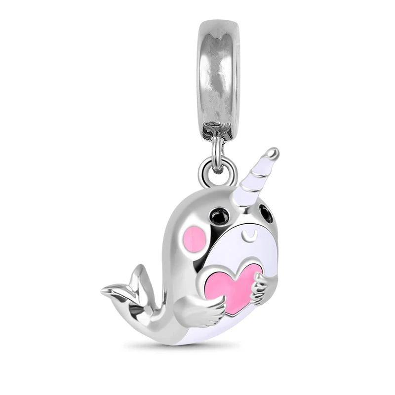Charms Série Rose en Argent 925