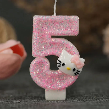 Hello Kitty Birthday Candles