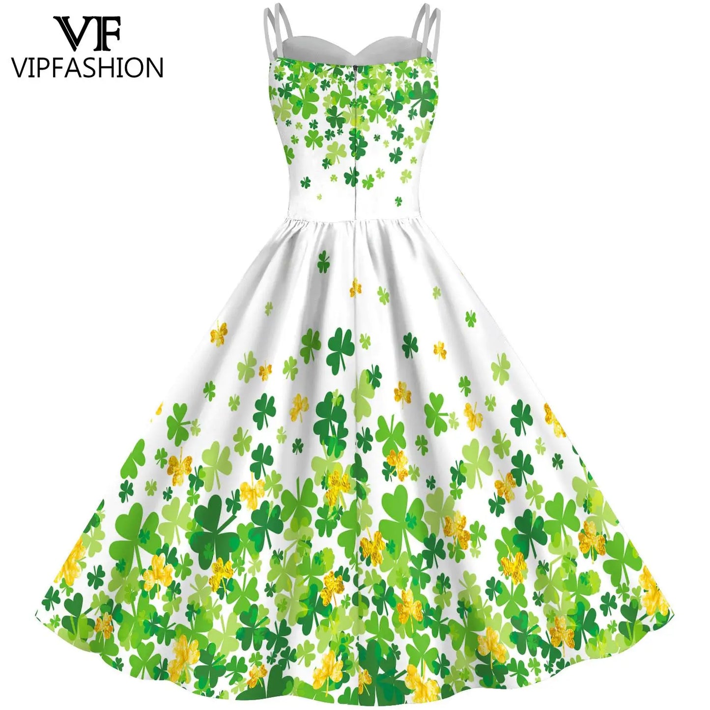 Saint Patrick's Day Women's Evening Dress 