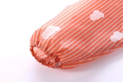 Waterproof long-sleeved bib/apron for babies 