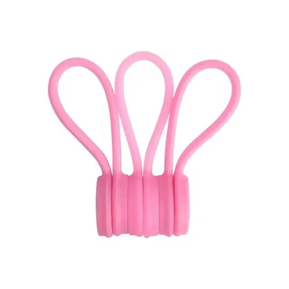 Reusable magnetic cable ties 