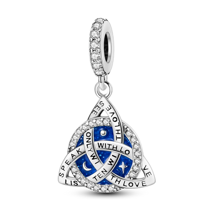 Charms Série Bleue en argent 925