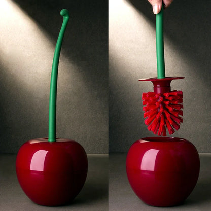 Fruit-shaped toilet brush 