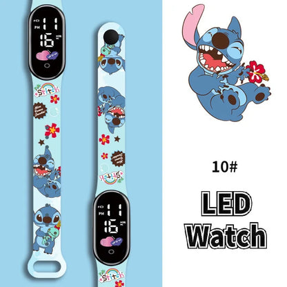 Montres Stitch et Angel Tactile pour Enfant