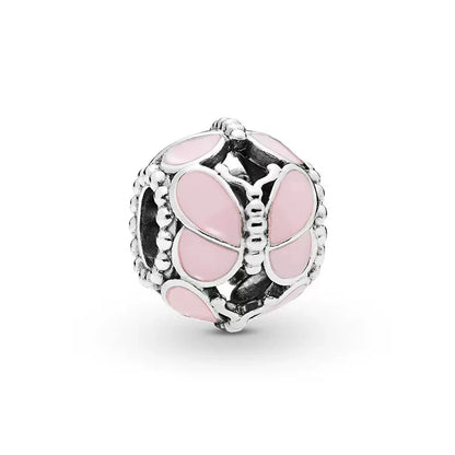 Charms Série Rose en Argent 925