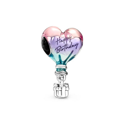 Charms Série Rose en Argent 925
