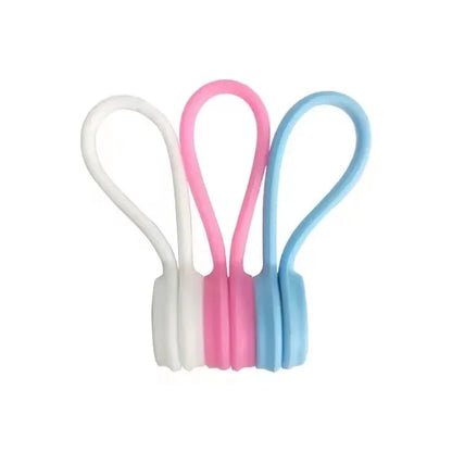 Reusable magnetic cable ties 