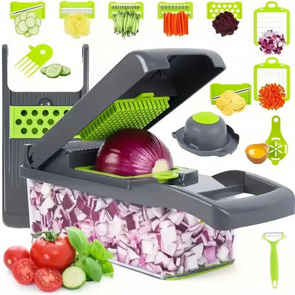 Multi-function vegetable slicer 