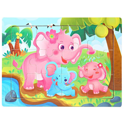 Puzzles en Bois 12 ou 30 Pièces pour Enfant