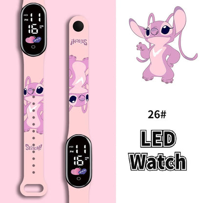 Montres Stitch et Angel Tactile pour Enfant