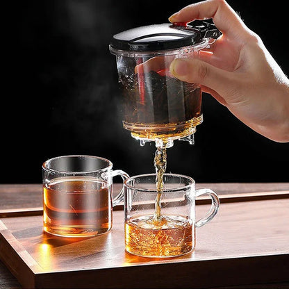 Théière en Verre avec Filtrage