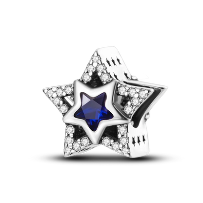 Charms Série Bleue en argent 925